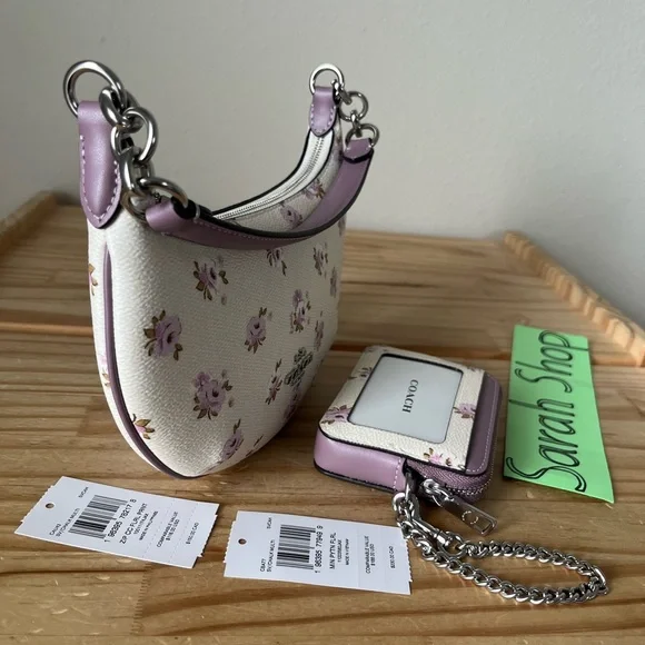 ✅Coach Mini Payton Hobo Set